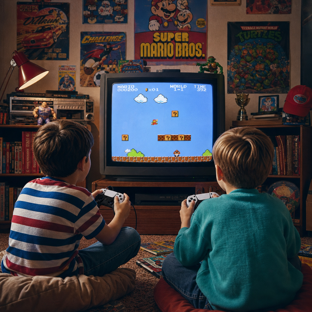 Retro Konzola sa 2 Džojstika