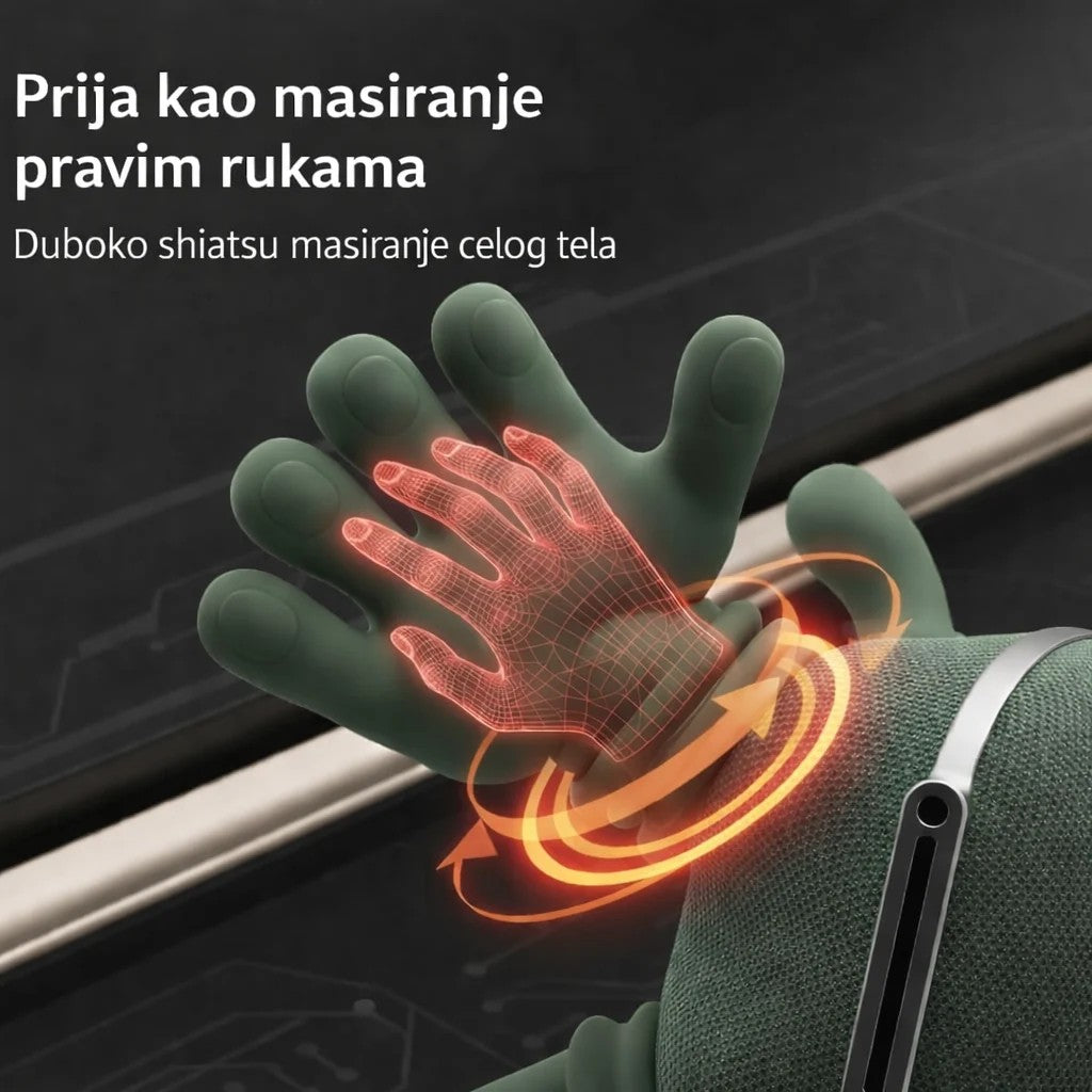 4D Shiatsu Masažer sa Grejanjem